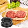 CANCYCC Burger Press, 4-in-1 Hamburger Press Set, Professional Burger Patty