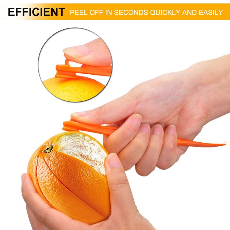 Orange Peeler Tools Citrus Peel Cutter Plastic Fruit Slicer Cutter