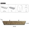 Karlliu 2 Pack 30 Inch Window Boxes Planters Railing Planter