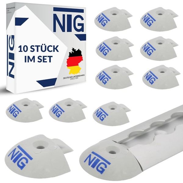 NTG Pack of 10 End Cap Insertion Cap for Airline
