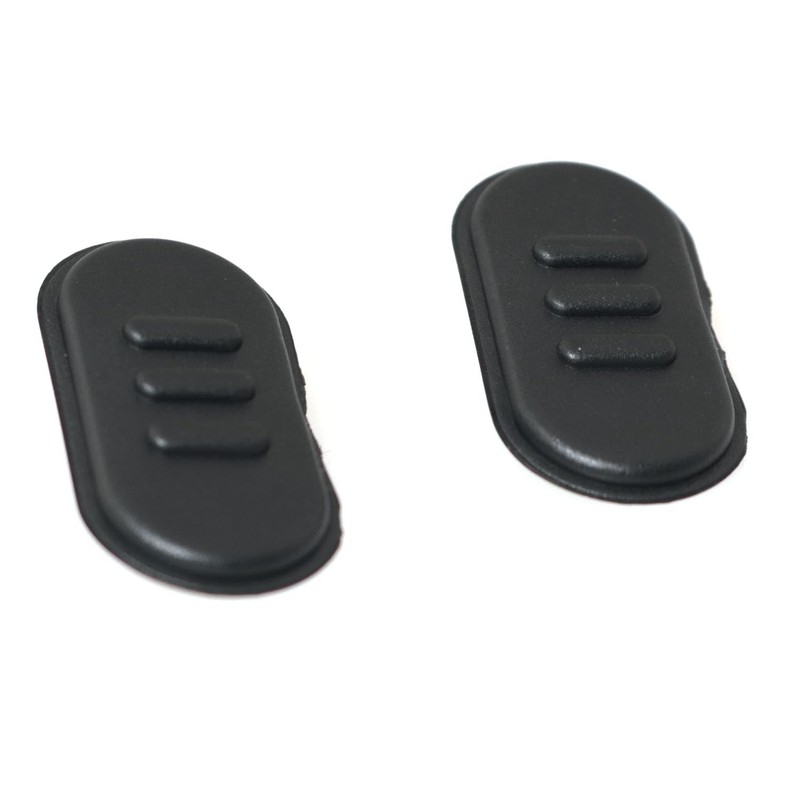 RLECS 2PCS Walkie Talkie Accessories Transmitter Button Rubber PTT Button