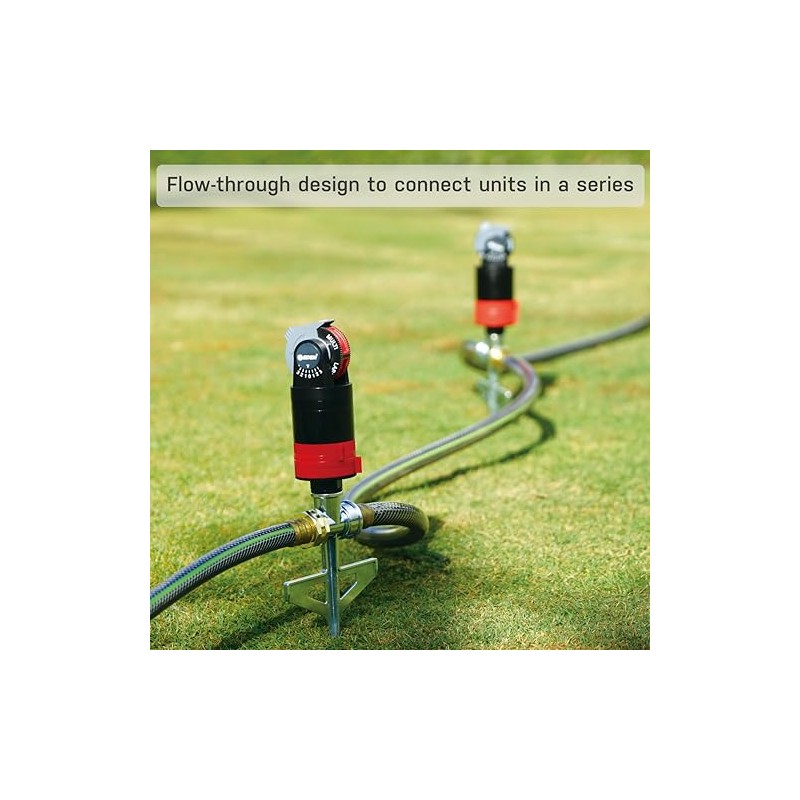 Eden 94143 Multi-Pattern Sprinkler Plus One-Direction Misting System with Metal
