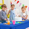 Blue Tablecloth,Outdoor Table Cloth,Wipe Clean Tablecloth,Birthday Table Cloth,Tablecloths Rectangular,Disposable Table