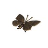 Leadigol Solid Pure Brass Mini Butterfly Figurine,Collection Handmade Butterfly Figurines