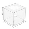 HBlife Facial Tissue Dispenser Box Cover Holder Clear Acrylic Square