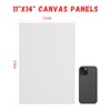 Simetufy 38 Pack Canvas Boards for Painting 11 x 14