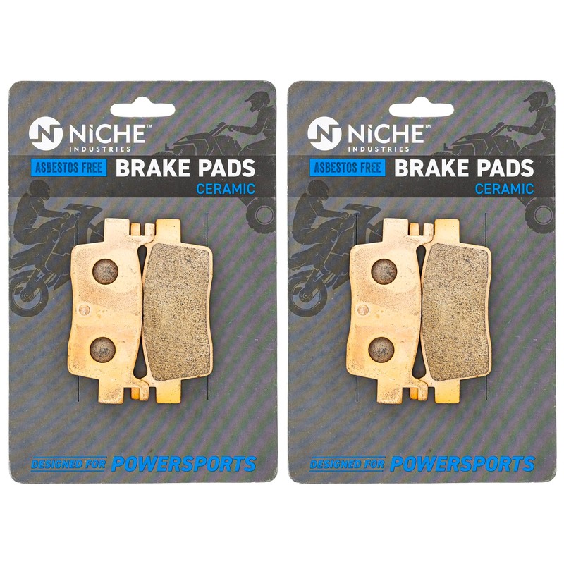 NICHE Brake Pad Set for Kawasaki Teryx KRX KRX4 1000