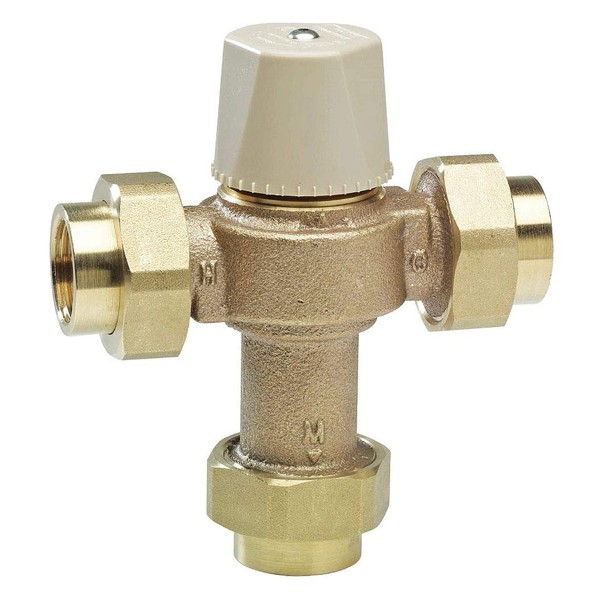 Watts - LFMMV-M1-UT - 3/4 Union Inlet Type Thermostatic Mixing