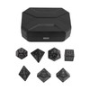 7pcs Light Up LED Dice Set Glowing Polyhedral Dice with