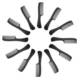 IWOWHERO Hair Brush Plastic Hair Styling Comb Barber Comb for Home Travel Salon