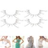4Pcs Crystal Claw Chain Trimming Fringe Simulation Diamond Chain for