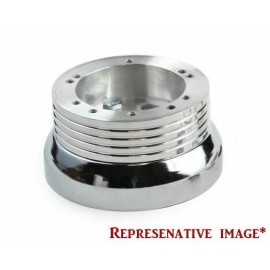Forever Sharp Polished Billet Steering Wheel Adapter Adapter 5 or 6 Hole for 1970-1980 Mustang
