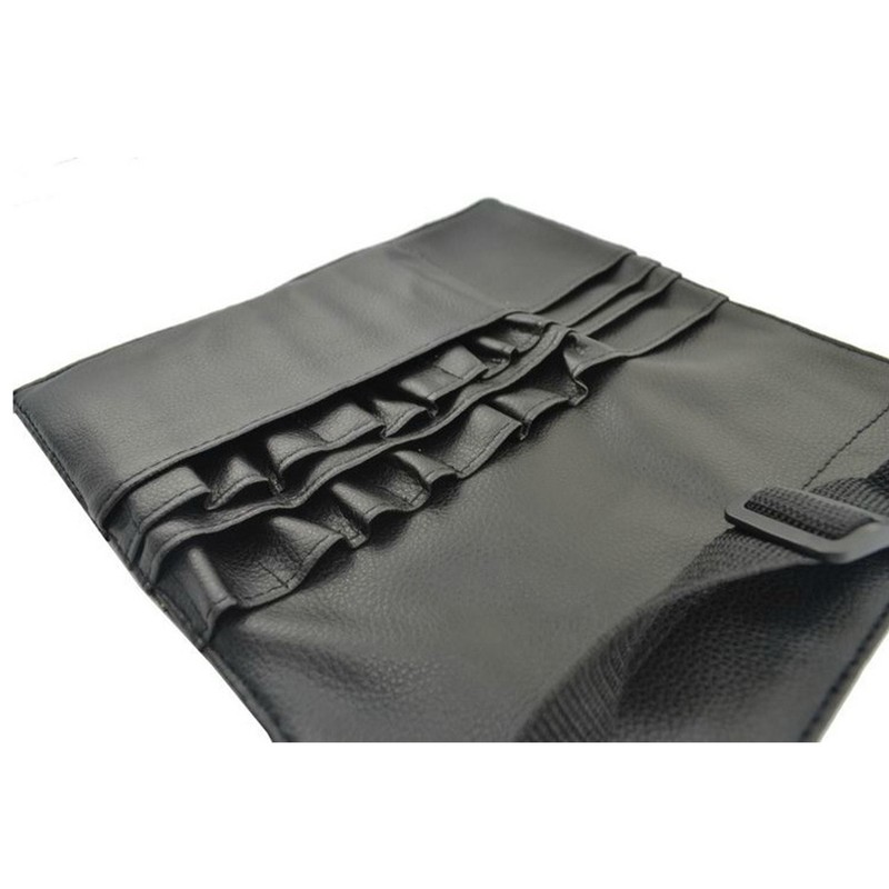 22 Pockets Artist Professional Makeup Brush Bag Pouch Strap Belt