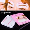 48pcs/Set Eyebrow Stencils Stickers Kit Disposable Non-Woven Fabric Eyebrow Shaping