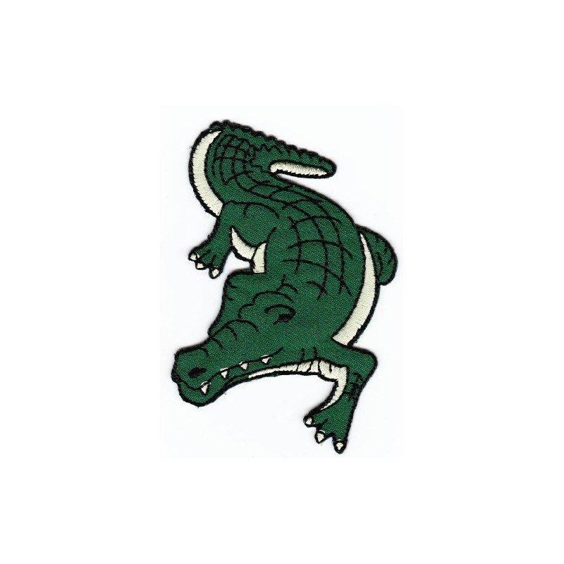 Crocodile Alligator Reptile Sew-On or Sew On Patch Iron-On Patch