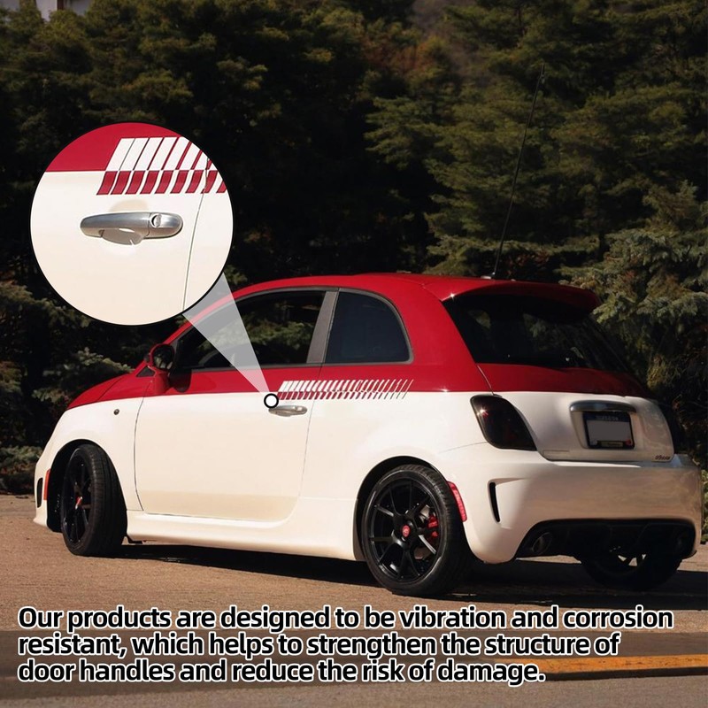 Compatible with Fiat 500 Door Handle Hinge Repair Kit，51964555 51939041