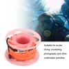30m Plastic Wire Reel Dual Heads Hook Diving Marker Buoy
