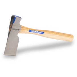 Vaughan Underhill Lathing and Drywall Hatchet, Hickory Handle, Polished Head, UL, VN20001