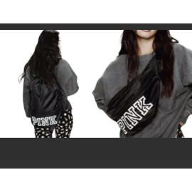 Victoria's Secret Victoria’s Secret PINK  FANNY PACK / BACKPACK CONVERTIBLE - NEW black logo