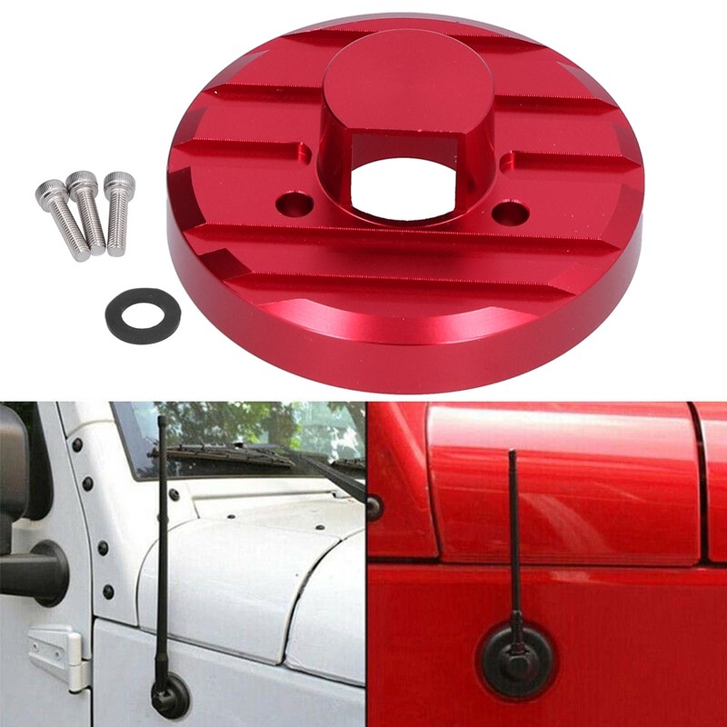 Car Antenna Base with Mounting Hardware Gasket Metal Fit for
