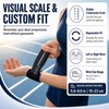 CyberNexus Ultra-Thin TFCC Wrist Brace, 3D Gel Pad, Navy Blue,