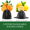 Homeleader Upgraded Orange Juicer, Stainless Steel Citrus Press for Effortless
