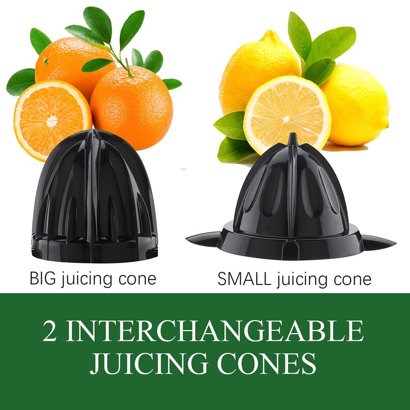 Homeleader Upgraded Orange Juicer, Stainless Steel Citrus Press for Effortless