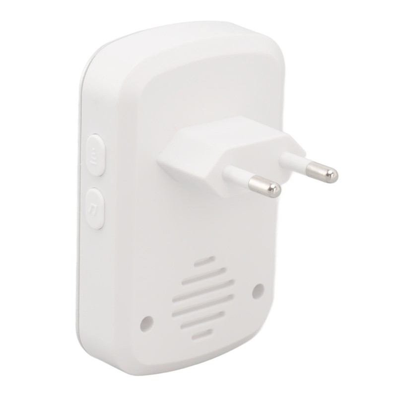 Wireless Doorbell with 36 Chimes 4 Volume Level LED Flashing