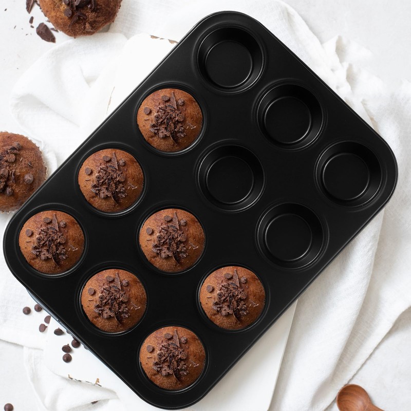 11-Piece Nonstick Baking Pans Set - Professional Grade Carbon Steel
