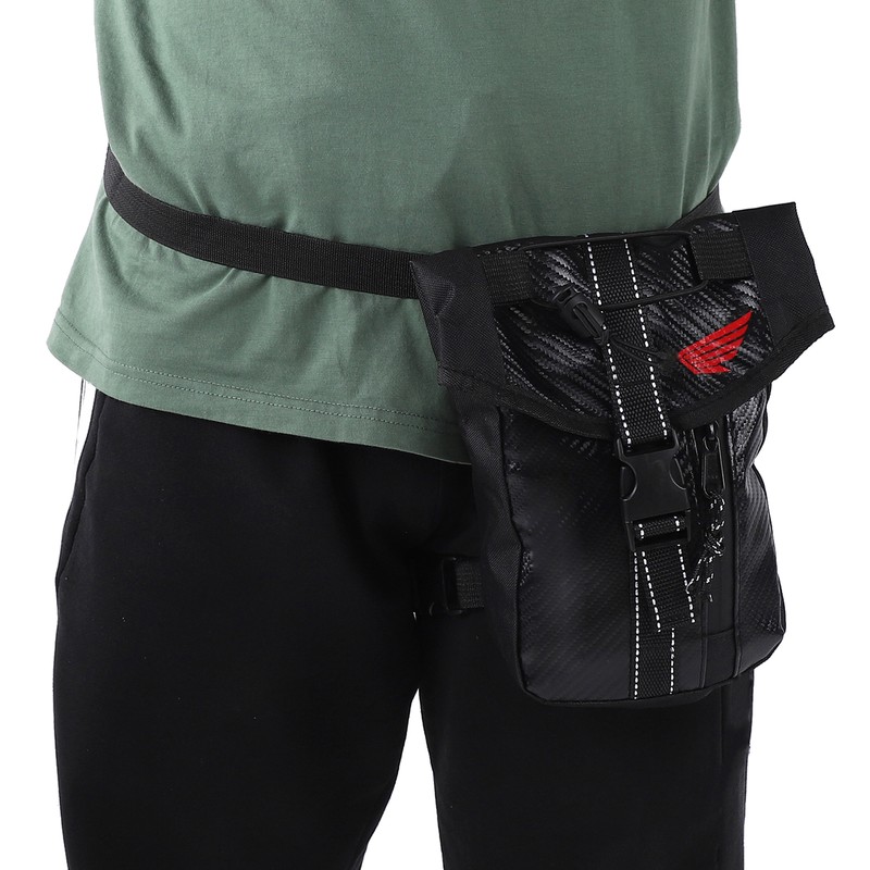 Motorcycle Leg Bag Rider Thigh Pocket Pouch Nylon Waterproof for
