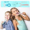 YOTEE U-Shaped Toothbrush Kids 2 PCS - Toddler Toothbrush with