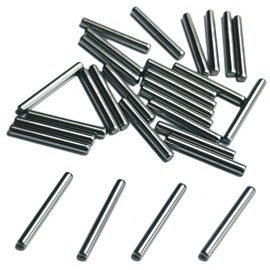 ZDingTech 30PCS 3/32 x 3/4 Dowel Pins,3/32 inch x 3/4 inch Metal Dowel pins Shelf Pegs,Support Shelves,Bearings Alloy Steel Wood Bunk Bed pegs