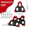 SPD Cleats, SPD SL Pedals, SPD Cheats Red, for Shimano