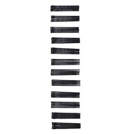 Motique Accessories 72 Bobby Pins - Black, All Day Hold, For All Hair Types, Set of 72