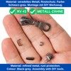 Zip Repair kit, with Sliders, for Metal #3 Zip Size,