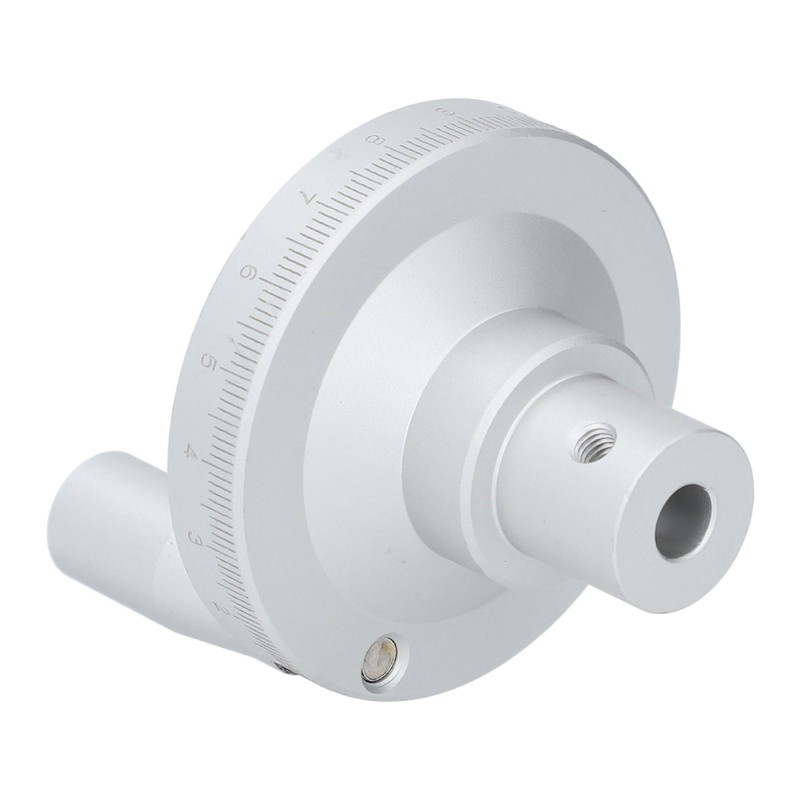 Lathe Handwheel 8mm Inner Diameter High Accuracy Aluminum Alloy Replacement