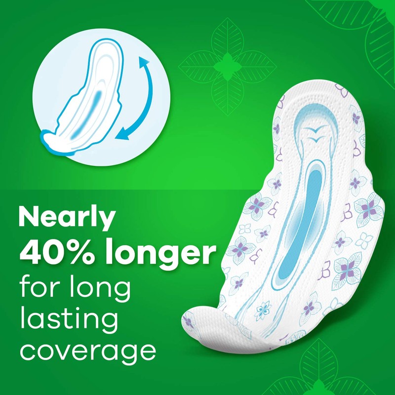 Whisper Ultra Clean Sanitary XL Plus Pads - 15 Count