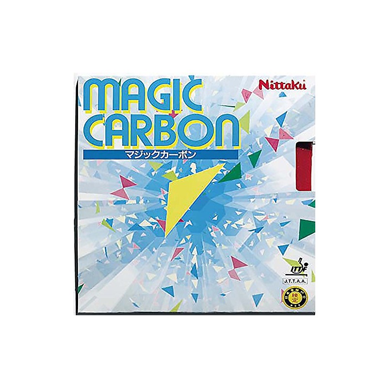 Nittaku Rubber Magic Carbon, red, 1,8 mm