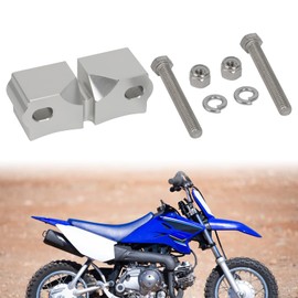 WIKIBB Motorcycle 1.5" Handlebar Riser Kit for Yamaha TTR50 TTR50E 2012-2023, Aluminum Motorcycle Handle Hand Bar Rising Riser Kit Adapter Raiser Spacer Lifter
