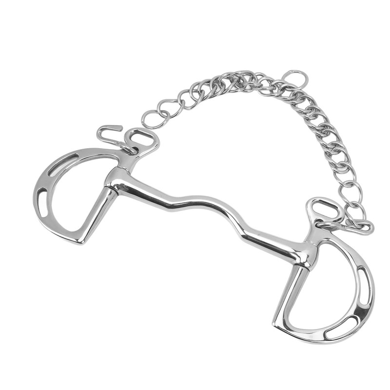 Horse Bit Stainless Steel Snaffle Bit Chain for Horse Mouth