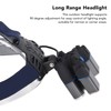 Rechargeable Headlamp 9 Levels L2 Bead Long Range Headlight Outdoor