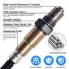 HISports Front Lambda Sensor Front Oxygen Sensor O2 Sensor for