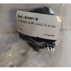 Somfy 9025811 - SONESSE 28 WF LOUVOLITE 45 C&D  Louvolite 45mm Crown & Drive