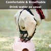 Dog Muzzles Soft Basket Resin Rubber Breathable and Adjustable Straps