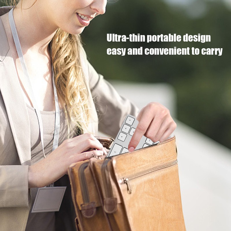 Mini Numeric Keyboard for Bluetooth 3.0 Aluminum Alloy Built In