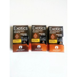 Gurunanda Exotics Pure 100% Natural Essential Oil Mediterranean Marjoram Warming Lot Of 3