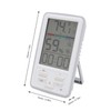 Digitale Temperaturfeuchtigkeitsmessgerät, Thermometer -Hygrometer mit Hintergrundbeleuchtung für Home Industrial, Drücken