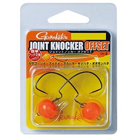 Gamakatsu Joint Knocker Offset Luminous Orange 1/0-14G.