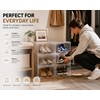 Large Clear Sneaker Display Box with Magnetic Front Door, Stackable