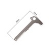 Be In Your Mind Car Remote Control Silver Key Blade